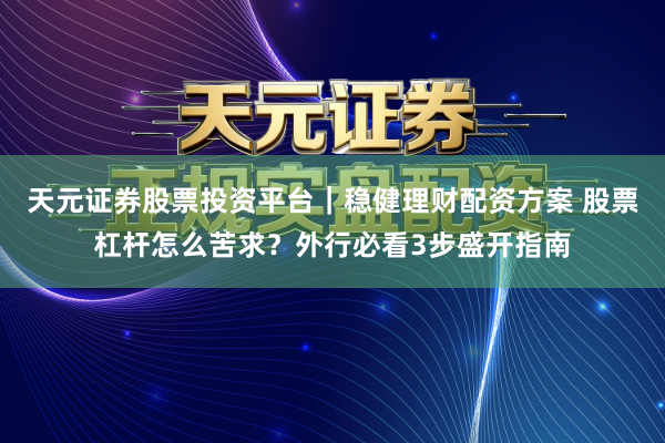 天元证券股票投资平台｜稳健理财配资方案 股票杠杆怎么苦求？外行必看3步盛开指南